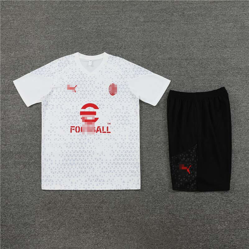 Camiseta de Entrenamiento de AC Milan 2023/2024 Blanco